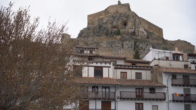 Castillo de Morella, visto desde el Mirador del Portal de Rey