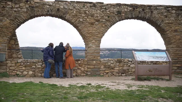 Mirador en lo alto del Castillo de Morella