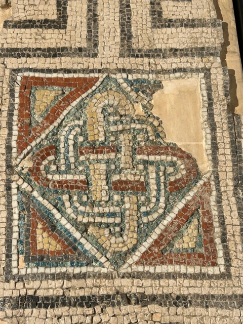 Mosaico romano en Vilamuseu- Villajoyosa