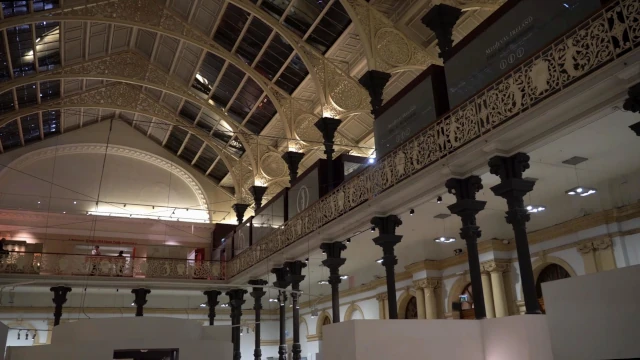 Museo de Historia y Arqueología de Irlanda. Interior.