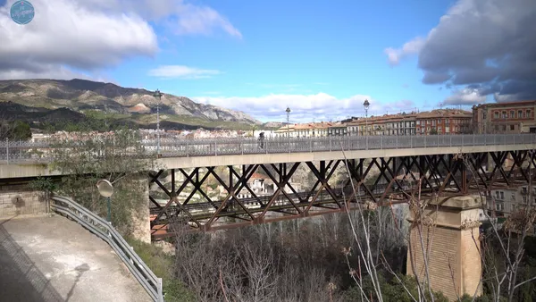 Vista del Viaducto de Canalejas Alcoy Alicante