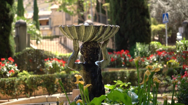 Fuente en el Jardín del Beso. Xàtiva (Comunidad Valenciana)