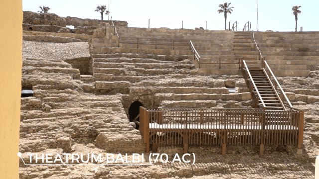 Excavación arqueológica del Teatro Balbi (Imagen de Cruz Gabaldón)